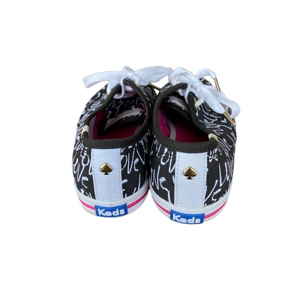 Kate Spade New York KEDS Sneakers Love black/white size 6 - Picture 4 of 6